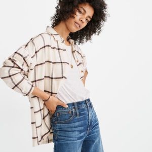 Madewell Flannel Bromley Shirt in Northhall Plaid